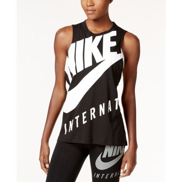 Nike International The Nike Tee Athletic Cut Tank Top - Picture 2 of 5
